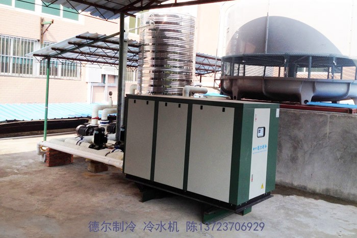 德爾製冷冷水機用於注塑行業