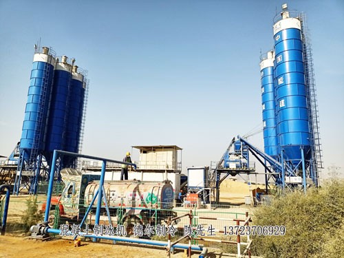 中國（guó）某電建（jiàn）巴基斯坦工程項目用混凝土製（zhì）冰機