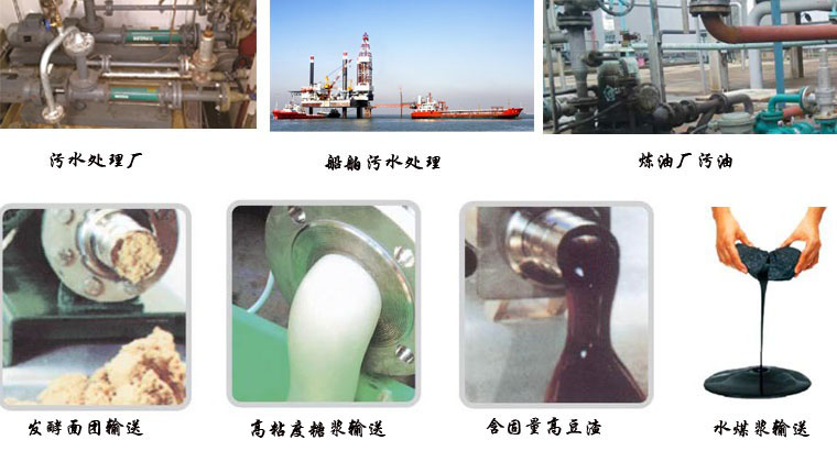 GCN船用單螺杆泵適用範圍